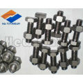 High strength GR5 titanium hex bolt and nut